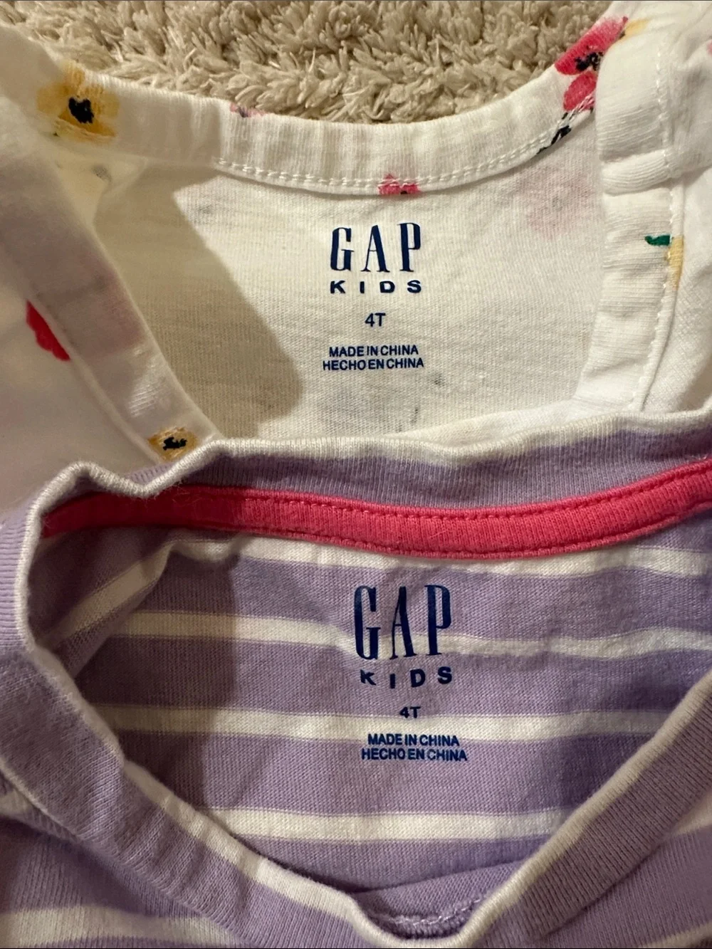 GAP Little Girls Short Sleeve Dress Set 4T